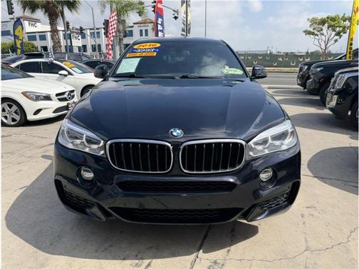 Black 2016 BMW X6 sDrive35i