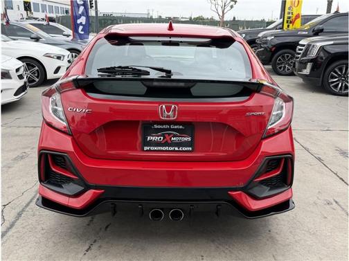 Rallye Red 2020 Honda Civic Sport