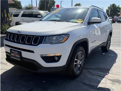 White Clearcoat 2020 Jeep Compass Latitude