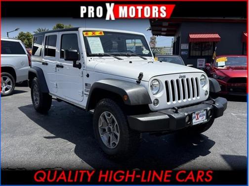 2016 Jeep Wrangler Unlimited Sport