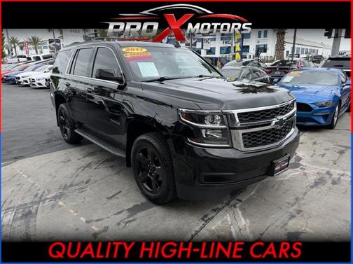Black 2017 Chevrolet Tahoe LT