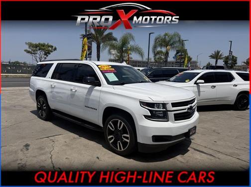 White 2018 Chevrolet Suburban LT