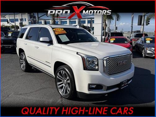 White 2017 GMC Yukon Denali