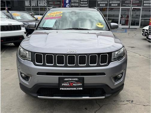 Billet Silver Metallic Clearcoat 2020 Jeep Compass Limited