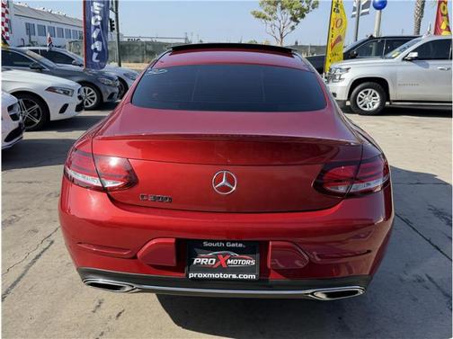 designo Cardinal Red Metallic 2019 Mercedes-Benz C-Class C 300 Coupe 2D