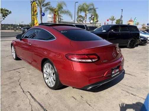 designo Cardinal Red Metallic 2019 Mercedes-Benz C-Class C 300 Coupe 2D