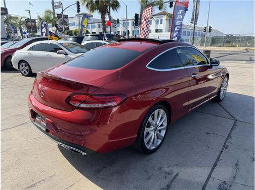 designo Cardinal Red Metallic 2019 Mercedes-Benz C-Class C 300 Coupe 2D