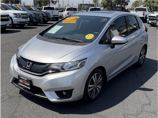 Alabaster Silver Metallic 2016 Honda Fit EX