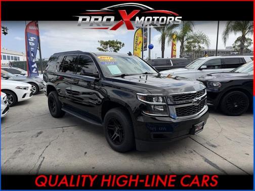 Black 2017 Chevrolet Tahoe LT