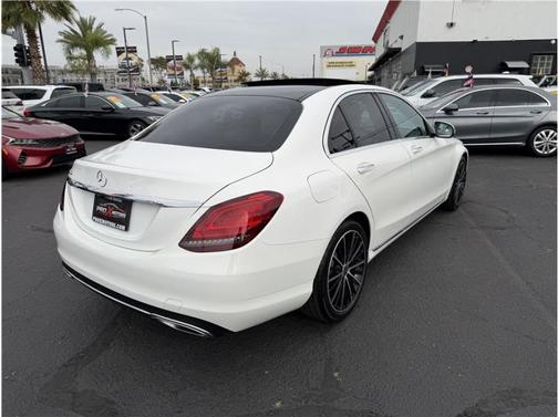 White 2020 Mercedes-Benz C-Class C 300 Sedan 4D