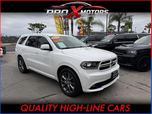 Vice White Tri-Coat Pearl 2017 Dodge Durango GT