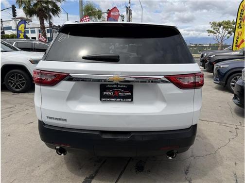 Summit White 2020 Chevrolet Traverse LS