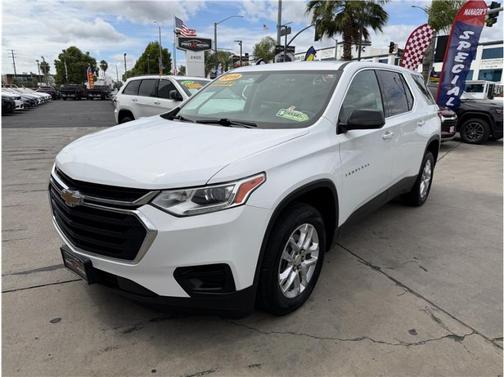 Summit White 2020 Chevrolet Traverse LS