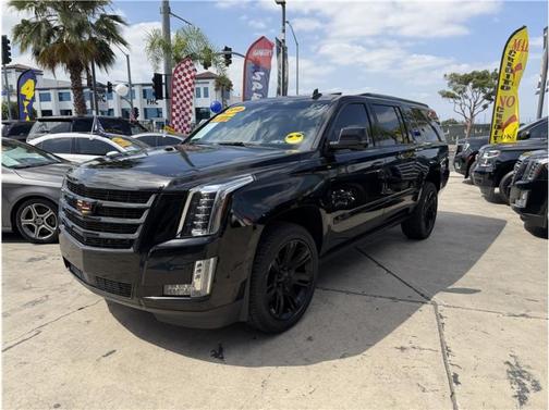 Black 2019 Cadillac Escalade ESV Sport