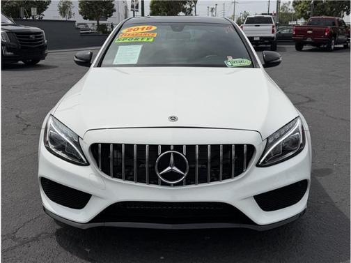 White 2018 Mercedes-Benz AMG C 43 4MATIC