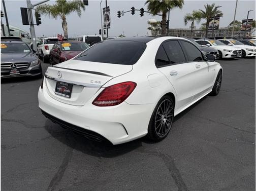 White 2018 Mercedes-Benz AMG C 43 4MATIC