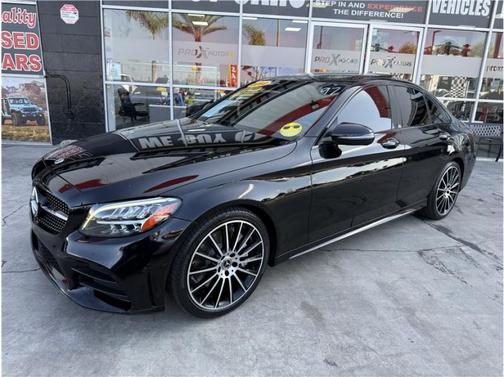 Black 2019 Mercedes-Benz C-Class C 300 Sedan 4D