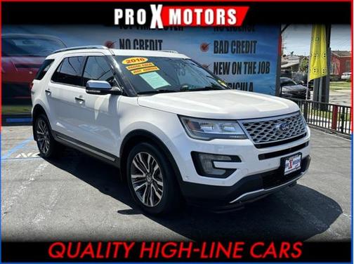 2016 Ford Explorer Platinum