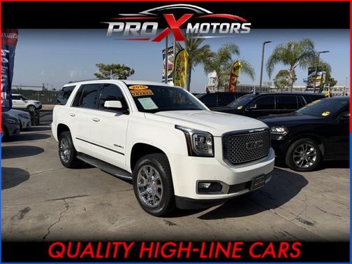 White 2016 GMC Yukon Denali