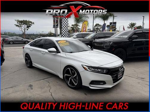 Platinum White Pearl 2020 Honda Accord Sport 1.5T
