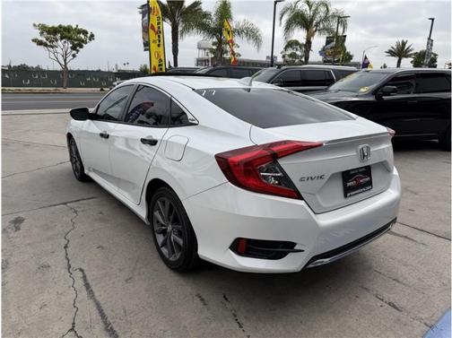 Platinum White Pearl 2020 Honda Civic EX