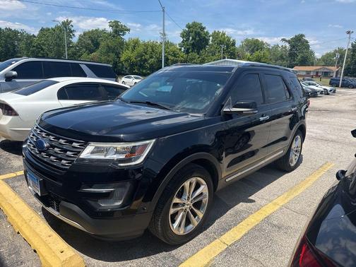 Shadow Black 2017 Ford Explorer Limited