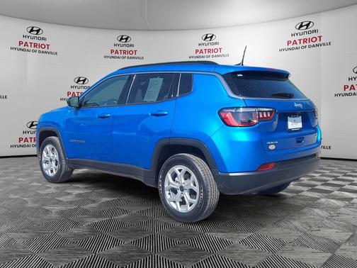 Hydro Blue Pearlcoat 2025 Jeep Compass Latitude
