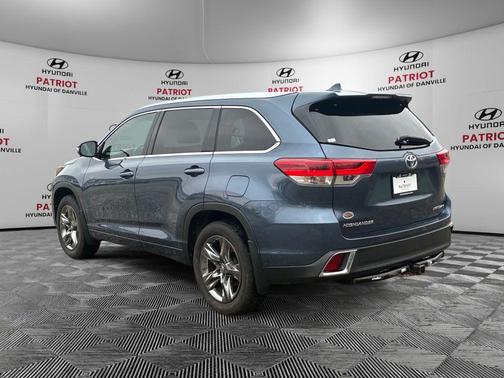 Shoreline Mist 2017 Toyota Highlander Limited Platinum