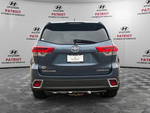 Shoreline Mist 2017 Toyota Highlander Limited Platinum