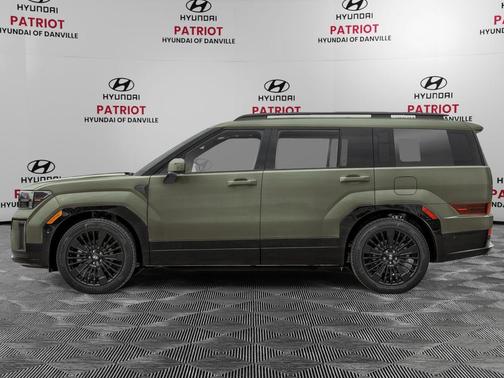 Rockwood Green 2026 Hyundai SANTA FE HEV Calligraphy