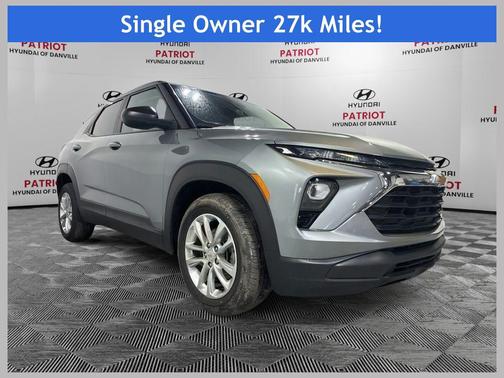 Sterling Gray Metallic 2024 Chevrolet Trailblazer LS