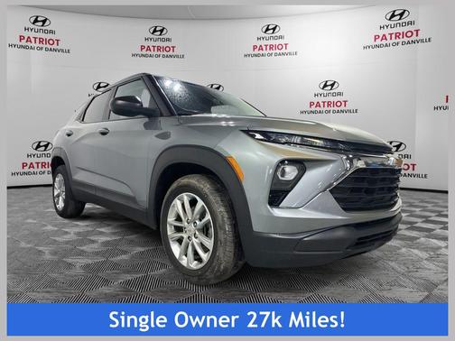 Sterling Gray Metallic 2024 Chevrolet Trailblazer LS