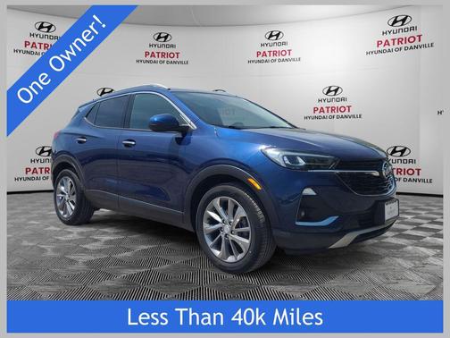 Sapphire Metallic 2023 Buick Encore GX Essence