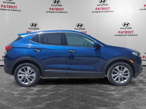 Sapphire Metallic 2023 Buick Encore GX Essence