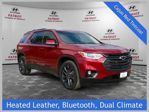 Cajun Red Tintcoat 2021 Chevrolet Traverse RS