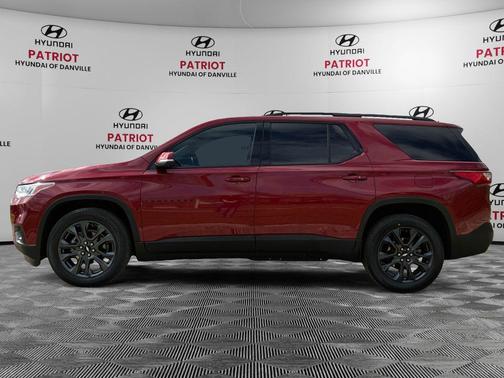 Cajun Red Tintcoat 2021 Chevrolet Traverse RS