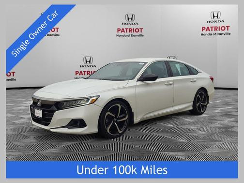 Platinum White Pearl 2022 Honda Accord Sport 1.5T