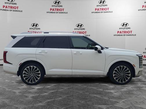 Creamy White Pearl 2026 Hyundai Palisade Hybrid Calligraphy