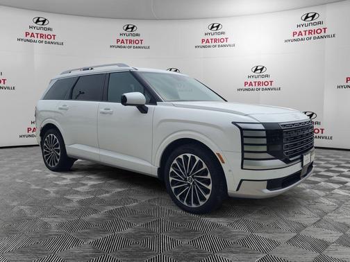 Creamy White Pearl 2026 Hyundai Palisade Hybrid Calligraphy