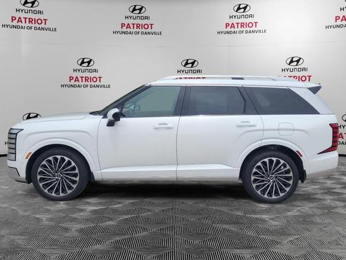 Creamy White Pearl 2026 Hyundai Palisade Hybrid Calligraphy