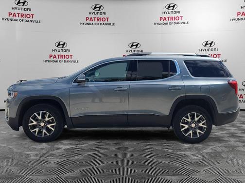 Satin Steel Metallic 2021 GMC Acadia FWD SLE