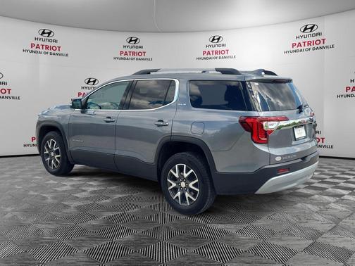 Satin Steel Metallic 2021 GMC Acadia FWD SLE