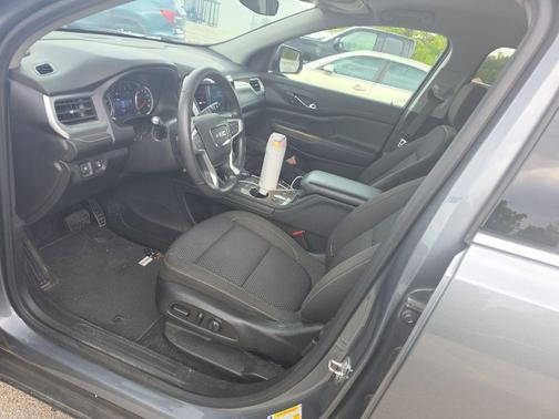 Satin Steel Metallic 2021 GMC Acadia FWD SLE