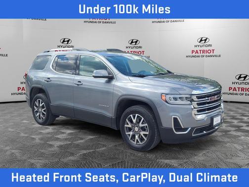 Satin Steel Metallic 2021 GMC Acadia FWD SLE