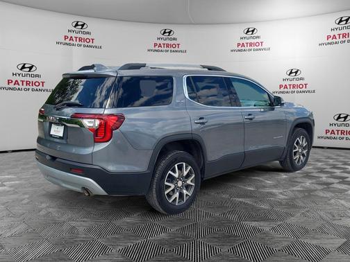 Satin Steel Metallic 2021 GMC Acadia FWD SLE