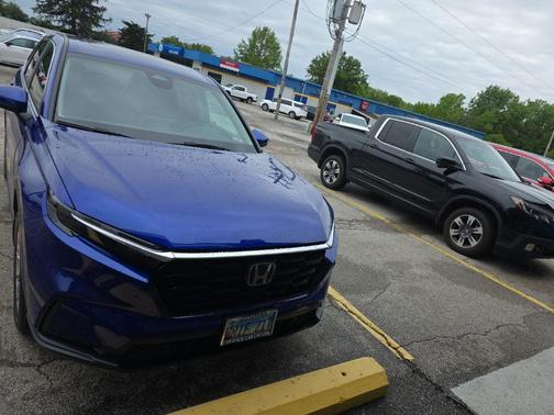 Blue 2023 Honda CR-V EX-L