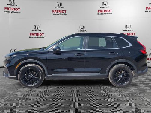 Crystal Black Pearl 2023 Honda CR-V Hybrid Sport AWD