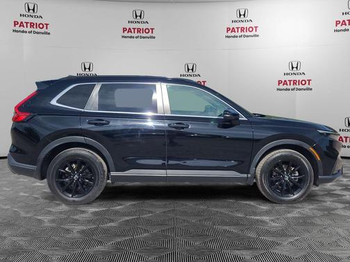 Crystal Black Pearl 2023 Honda CR-V Hybrid Sport AWD