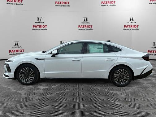 Serenity White 2026 Hyundai SONATA Hybrid Limited