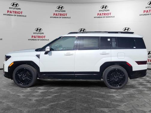 Serenity White 2026 Hyundai SANTA FE HEV Calligraphy